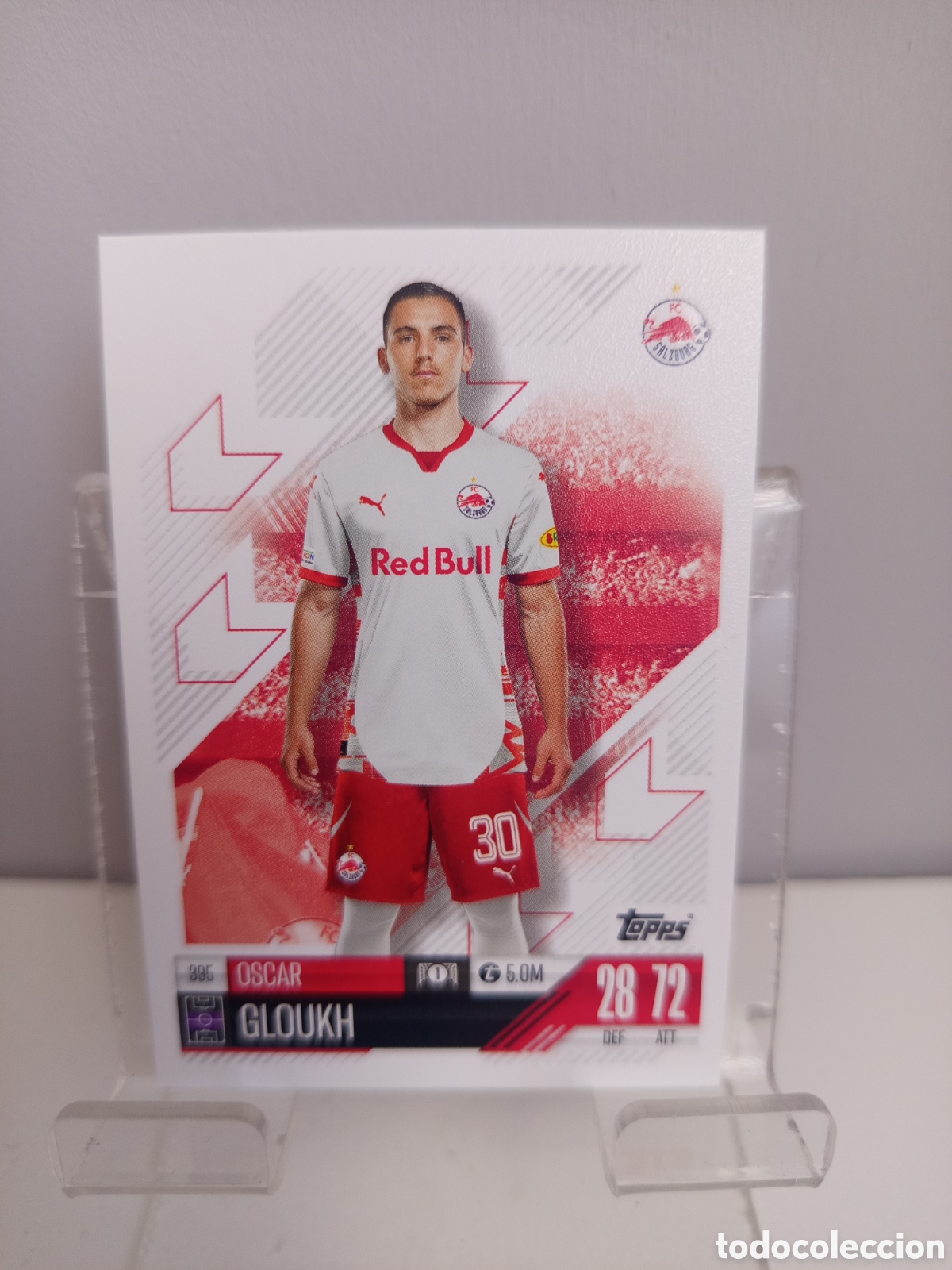 Cartes &agrave; collectionner de Football: ❇️ CROMO CARD ⚽ GLOUKH SALZBURGO 395 2024 2025 24 25 MATCH ATTAX CHAMPIONS LEAGUE TOPPS ❇️