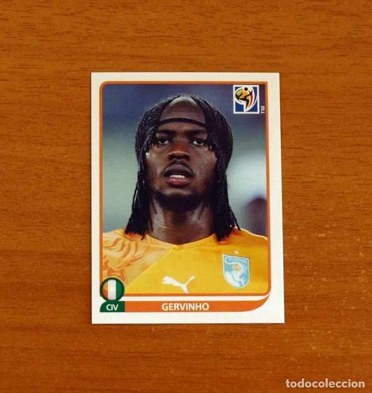 Cromos de f&uacute;tbol: Costa de Marfil -N&ordm; 539 Gervinho -Mundial South Africa 2010 FIFA World Cup-Panini -Nunca Pegado
