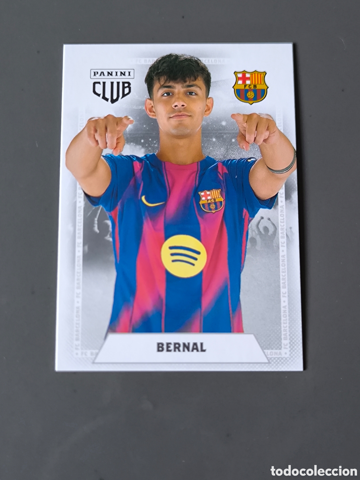 Cromos de f&uacute;tbol: MARC BERNAL 20 FC Barcelona Panini Club 2026