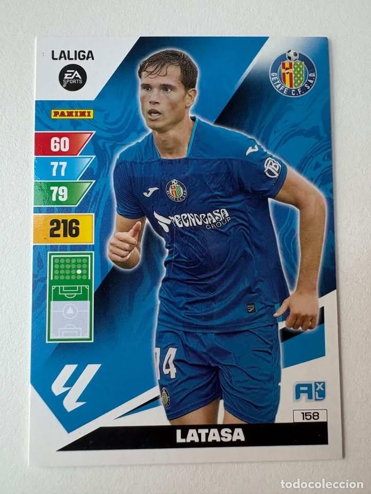 Fu&szlig;ball-Sticker: Carta Latasa Getafe 158 Adrenalyn 2023-24