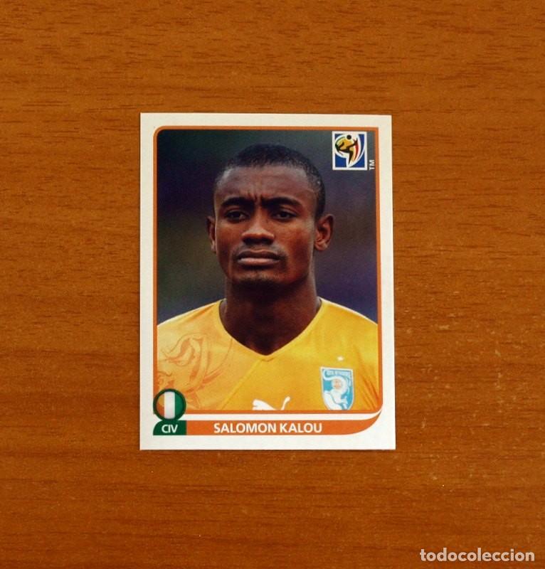 Fu&szlig;ball-Sticker: Costa de Marfil -N&ordm; 541 Salomon Kalou -Mundial South Africa 2010 FIFA World Cup-Panini -Nunca Pegado