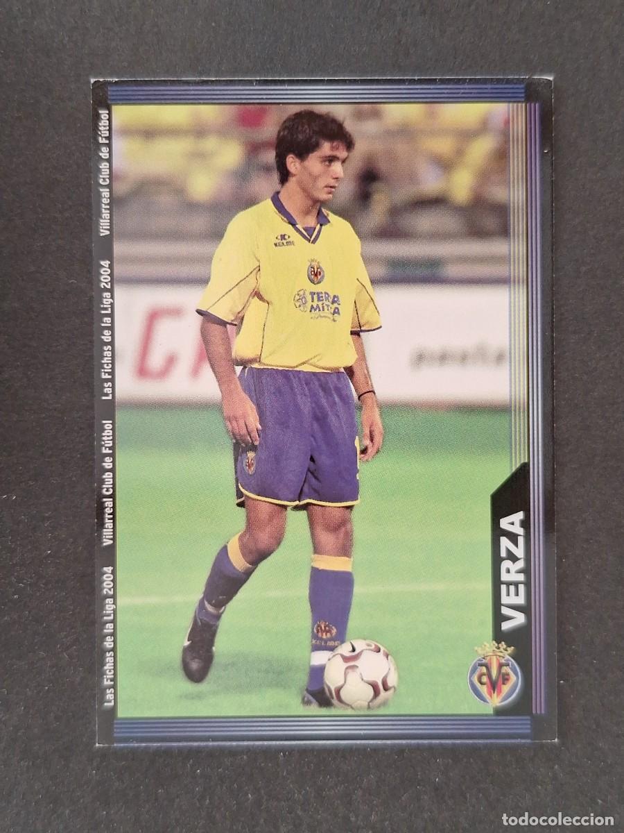 Fu&szlig;ball-Sticker: L1 VERZA VILLARREAL C. F. 388 MUNDICROMO LAS FICHAS DE LA LIGA 2004 03 04