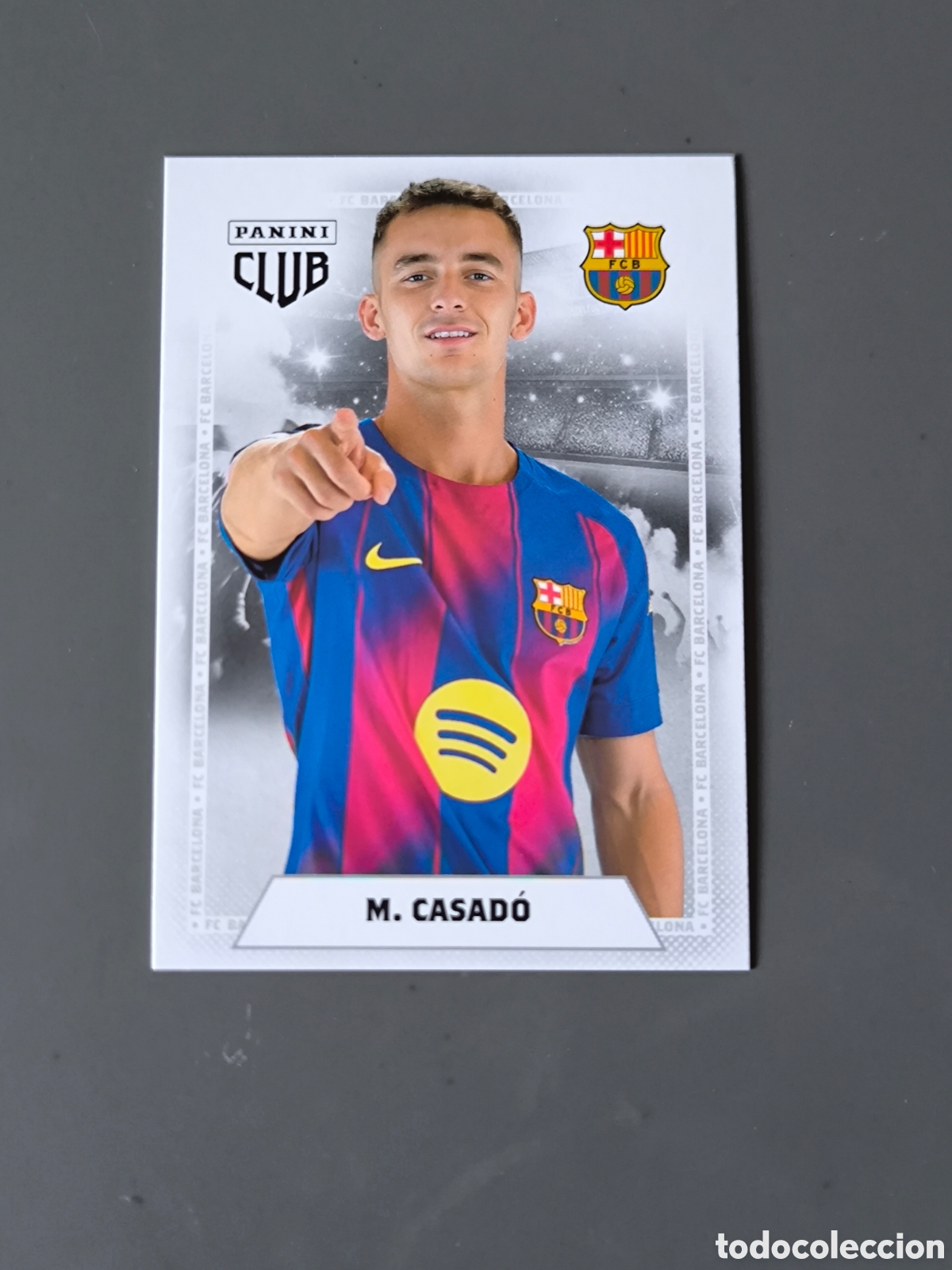 Cromos de f&uacute;tbol: MARC CASAD&Oacute; 19 FC Barcelona Panini Club 2026