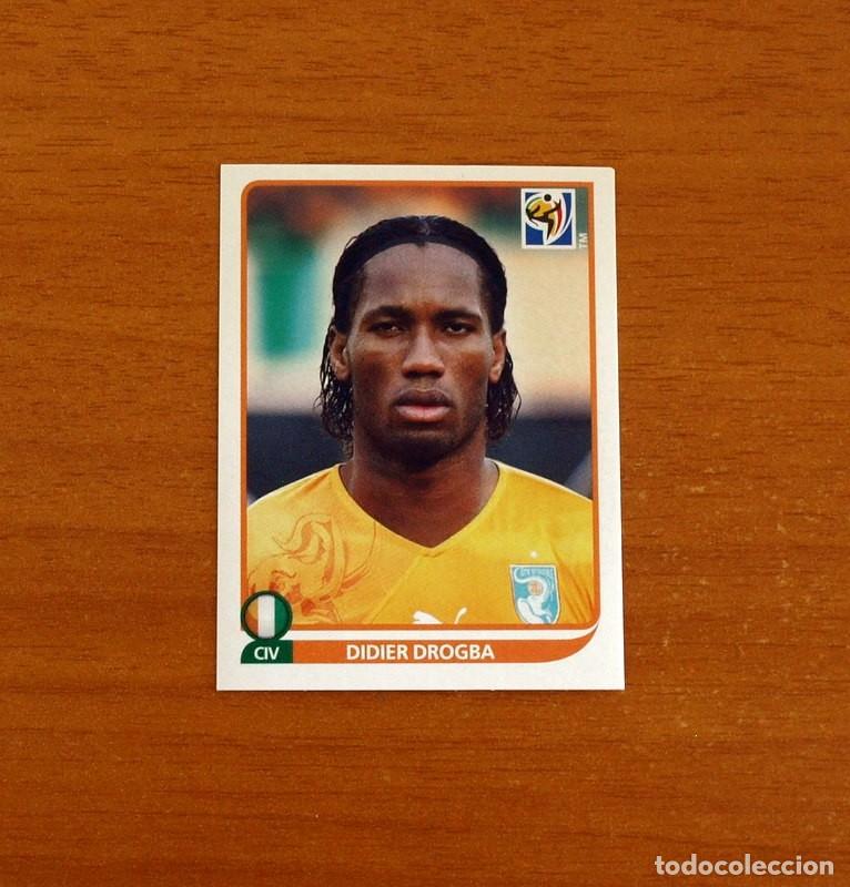 Cromos de f&uacute;tbol: Costa de Marfil -N&ordm; 542 Didier Drogba -Mundial South Africa 2010 FIFA World Cup-Panini -Nunca Pegado