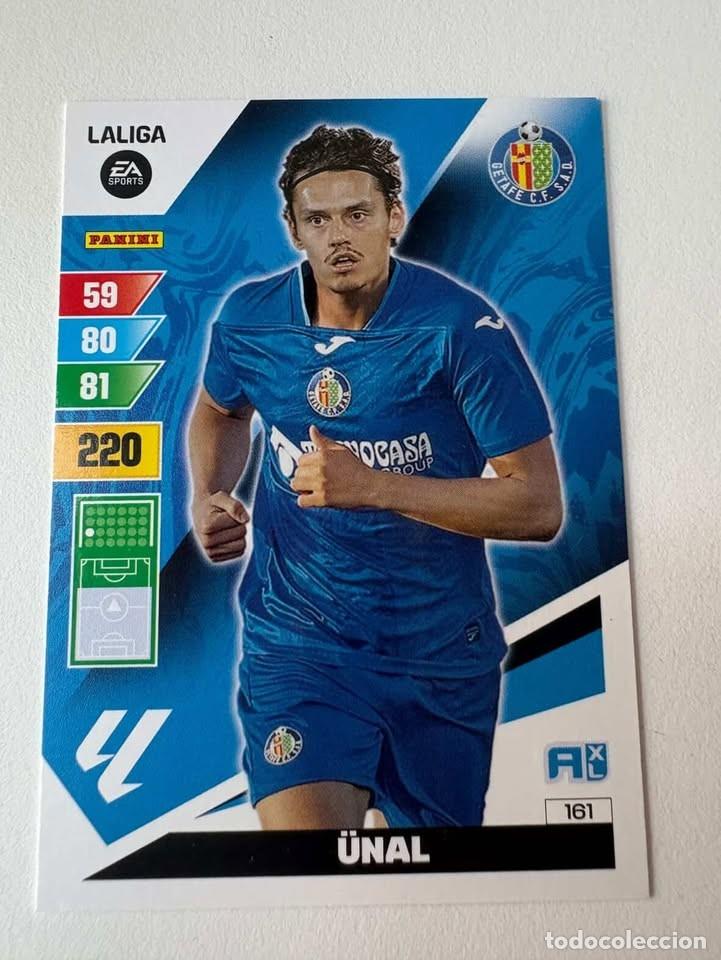 Cromos de f&uacute;tbol: Carta &Uuml;nal Getafe 161 Adrenalyn 2023-24