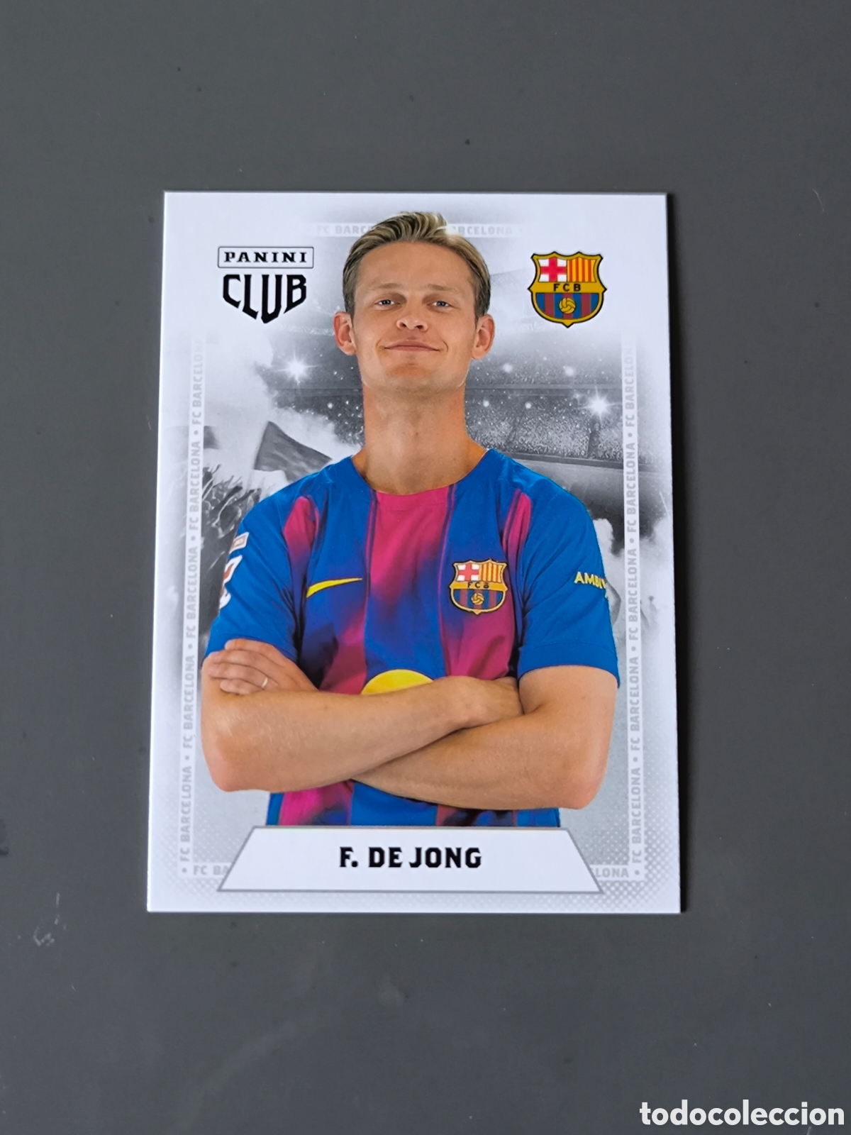 Cromos de f&uacute;tbol: FRENKIE DE JONG 18 FC Barcelona Panini Club 2026