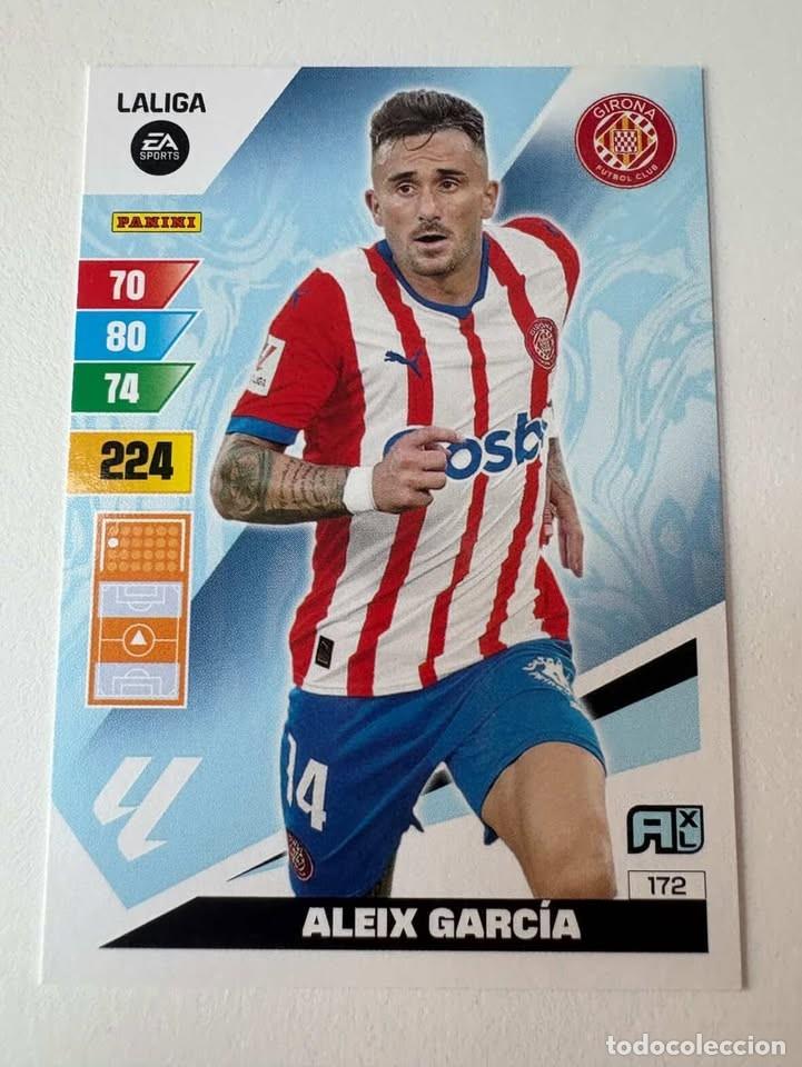 Cromos de f&uacute;tbol: Carta Aleix Garc&iacute;a Girona 172 Adrenalyn 2023-24