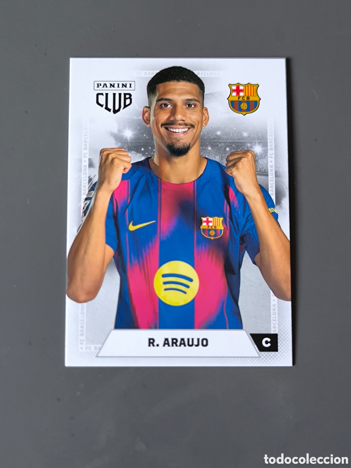 Cromos de f&uacute;tbol: RONALD ARAUJO 14 FC Barcelona Panini Club 2026