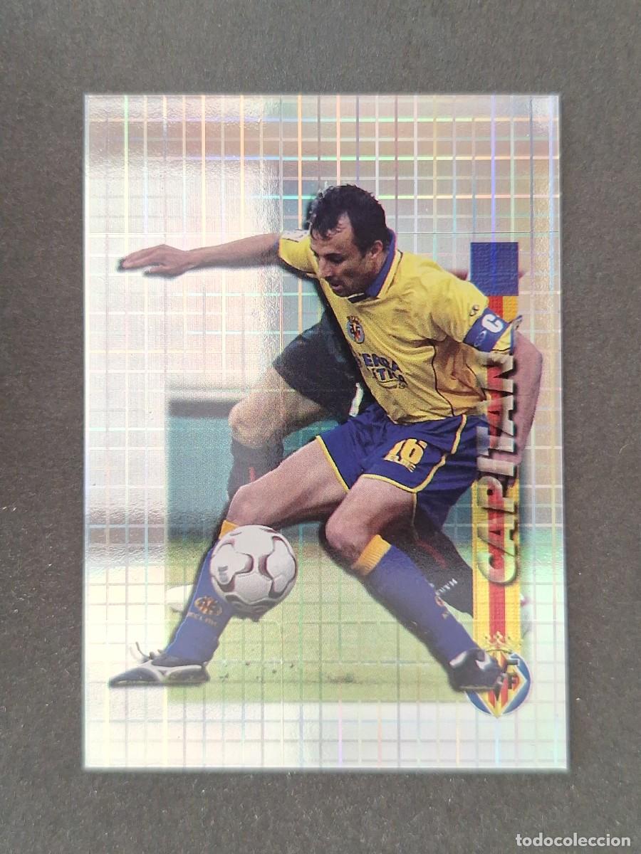 Cromos de f&uacute;tbol: L1 QUIQUE ALVAREZ CAPITAN VILLARREAL C. F. 405 MUNDICROMO LAS FICHAS DE LA LIGA 2004 03 04