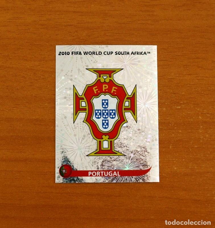 Cromos de f&uacute;tbol: Portugal -N&ordm; 544 Escudo -Mundial South Africa 2010 FIFA World Cup-Panini -Nunca Pegado