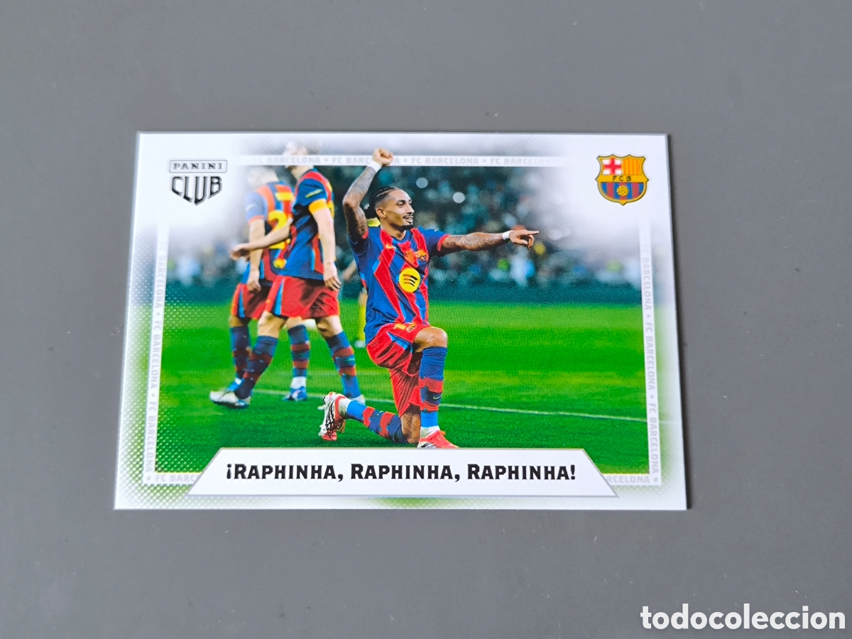 Cromos de f&uacute;tbol: RAPHINHA 6 FC Barcelona Panini Club 2026