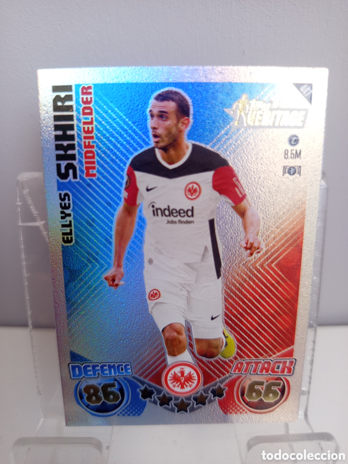 Football Stickers: ❇️ CROMO ⚽ SKHIRI EINTRACHT DE FRANKFURT 447 HERITAGE 24 25 MATCH ATTAX CHAMPIONS LEAGUE TOPPS ❇️