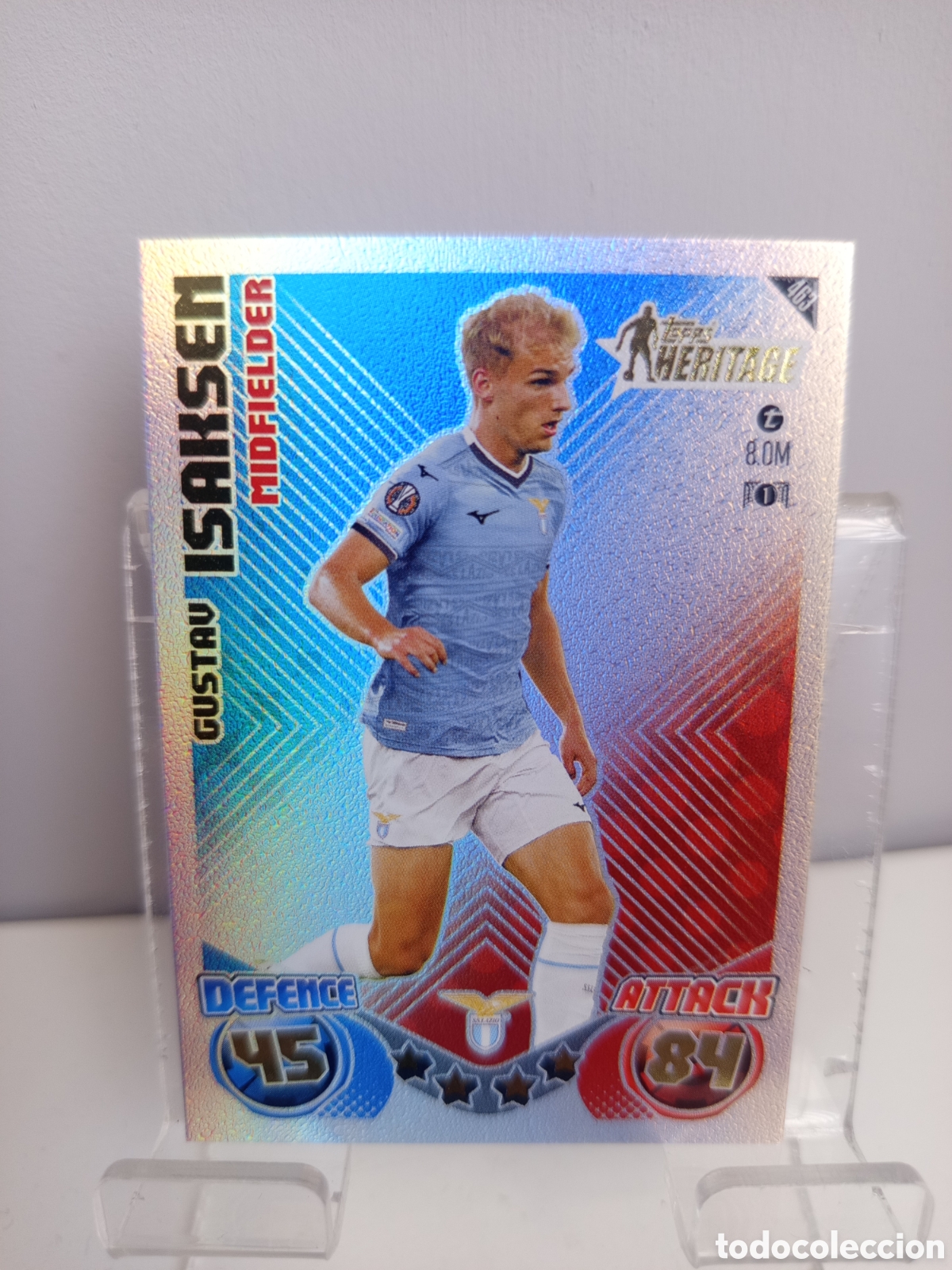 Cromos de f&uacute;tbol: ❇️ CROMO ⚽ ISAKSEN LAZIO 463 HERITAGE TOPPS 2024 2025 24 25 MATCH ATTAX CHAMPIONS LEAGUE TOPPS ❇️