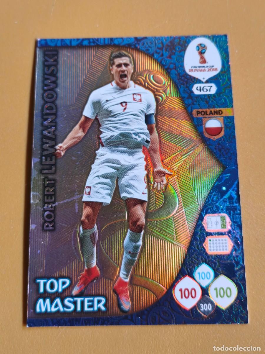 Cromos de Futebol: lewandowski, rusia 2018 top master