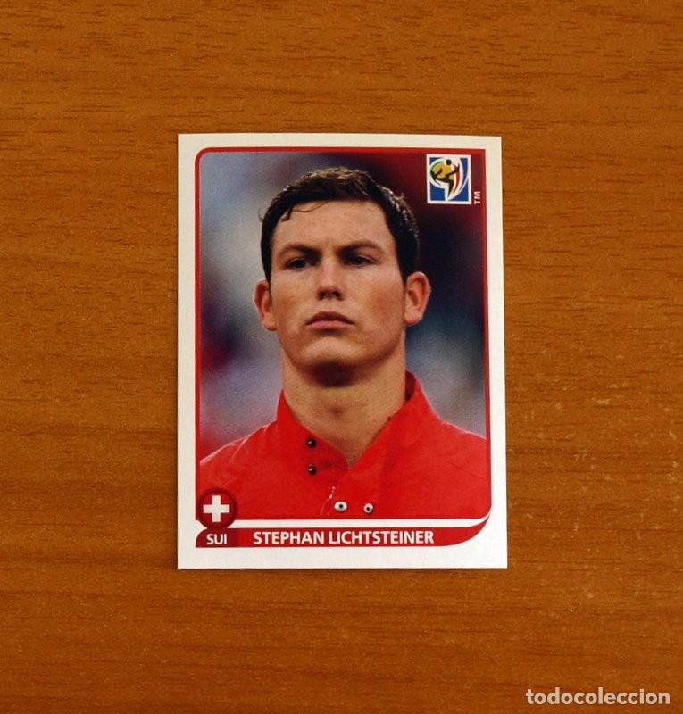 Cromos de f&uacute;tbol: Suiza -N&ordm; 585 Stephan Lichtsteiner -Mundial South Africa 2010 FIFA World Cup-Panini -Nunca Pegado