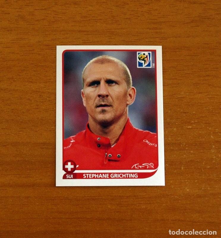 Cromos de f&uacute;tbol: Suiza -N&ordm; 586 Stephane Grichting -Mundial South Africa 2010 FIFA World Cup-Panini -Nunca Pegado