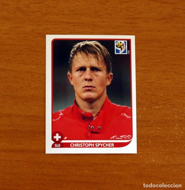 Cromos de f&uacute;tbol: Suiza -N&ordm; 587 Christoph Spycher -Mundial South Africa 2010 FIFA World Cup-Panini -Nunca Pegado