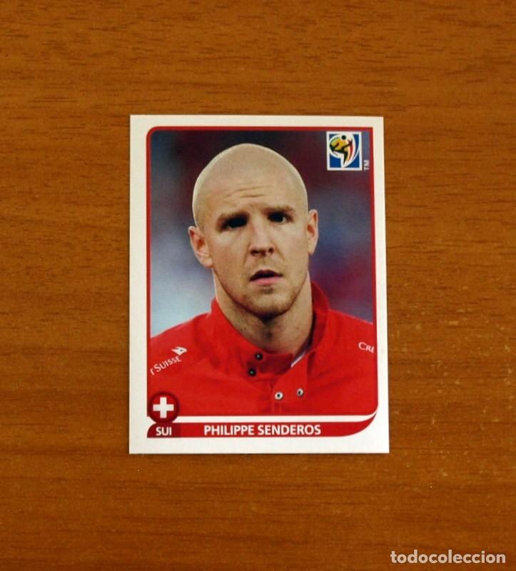 Cromos de f&uacute;tbol: Suiza -N&ordm; 588 Phlippe Senderos -Mundial South Africa 2010 FIFA World Cup-Panini -Nunca Pegado