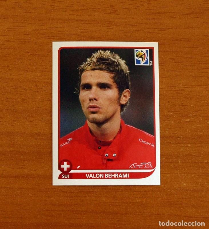 Cromos de f&uacute;tbol: Suiza -N&ordm; 589 Valon Behrami -Mundial South Africa 2010 FIFA World Cup-Panini -Nunca Pegado