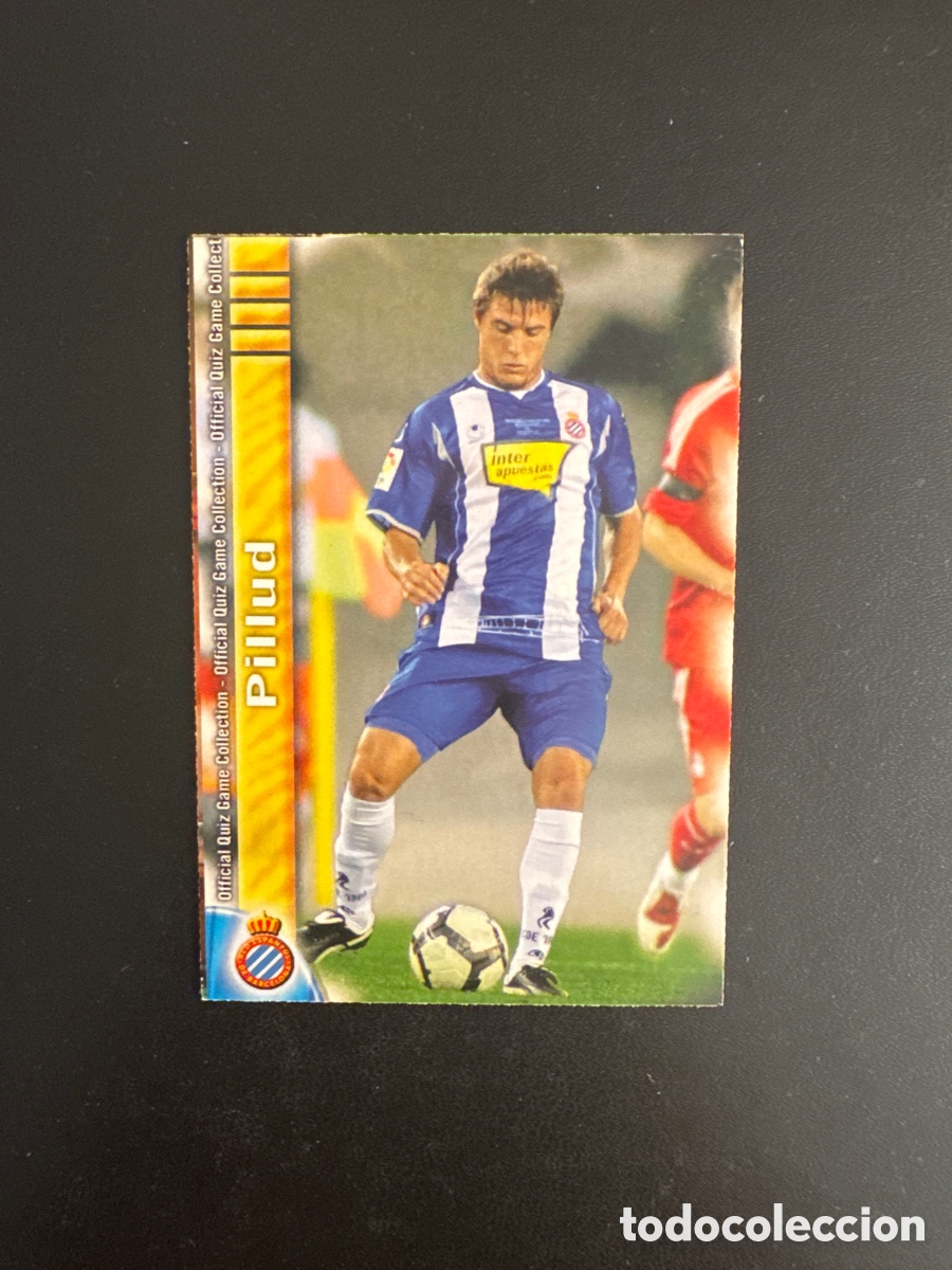 Fu&szlig;ball-Sticker: PILLUD ESPA&Ntilde;OL NUMERO 250 MUNDICROMO 2009 LAS FICHAS QUIZ DE LA LIGA 2010