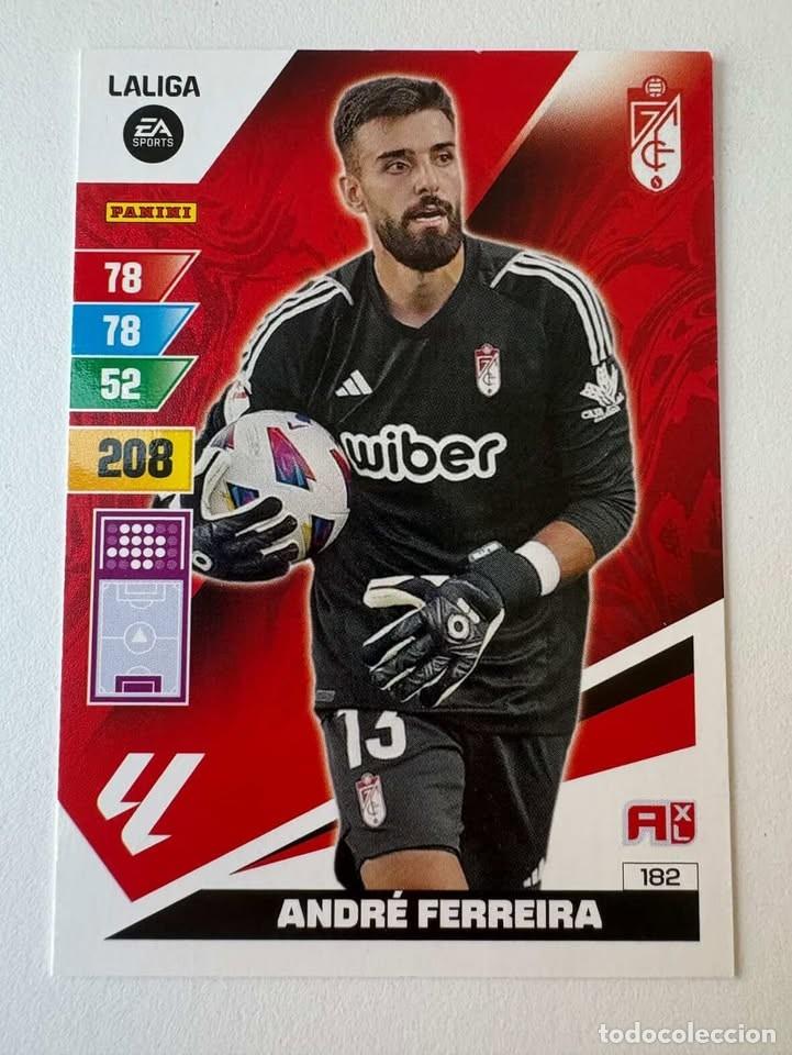Cromos de f&uacute;tbol: Carta Andr&eacute; Ferreira Granada 182 Adrenalyn 2023-24