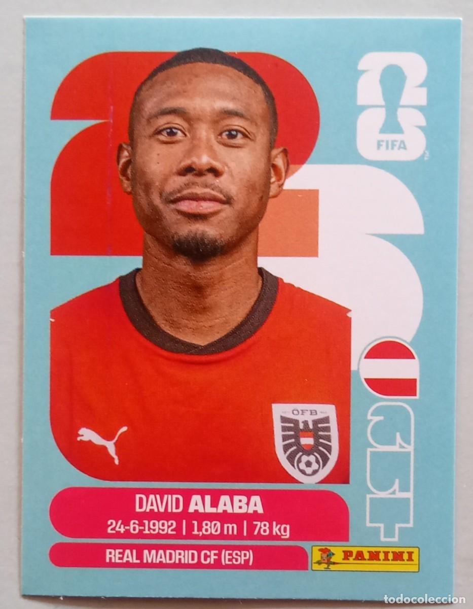 Cromos de f&uacute;tbol: Figurina Panini 2026 Cromo World Cup Usa Mundial 2026 David Alaba Austria n AUT 4