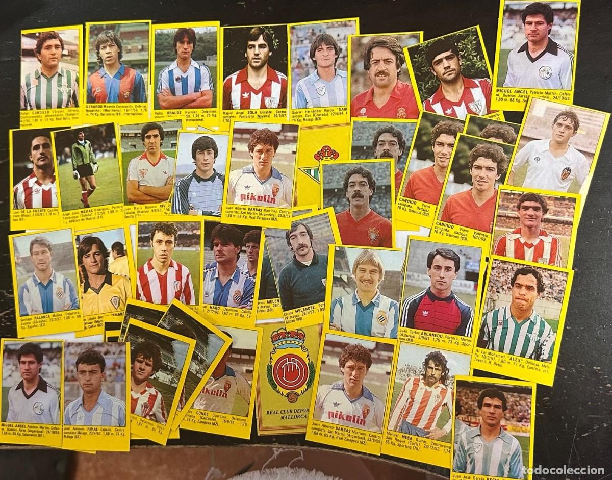 Cromos de f&uacute;tbol: Lote 45 Cromos Super Cromos Rollan Super Futbol 84