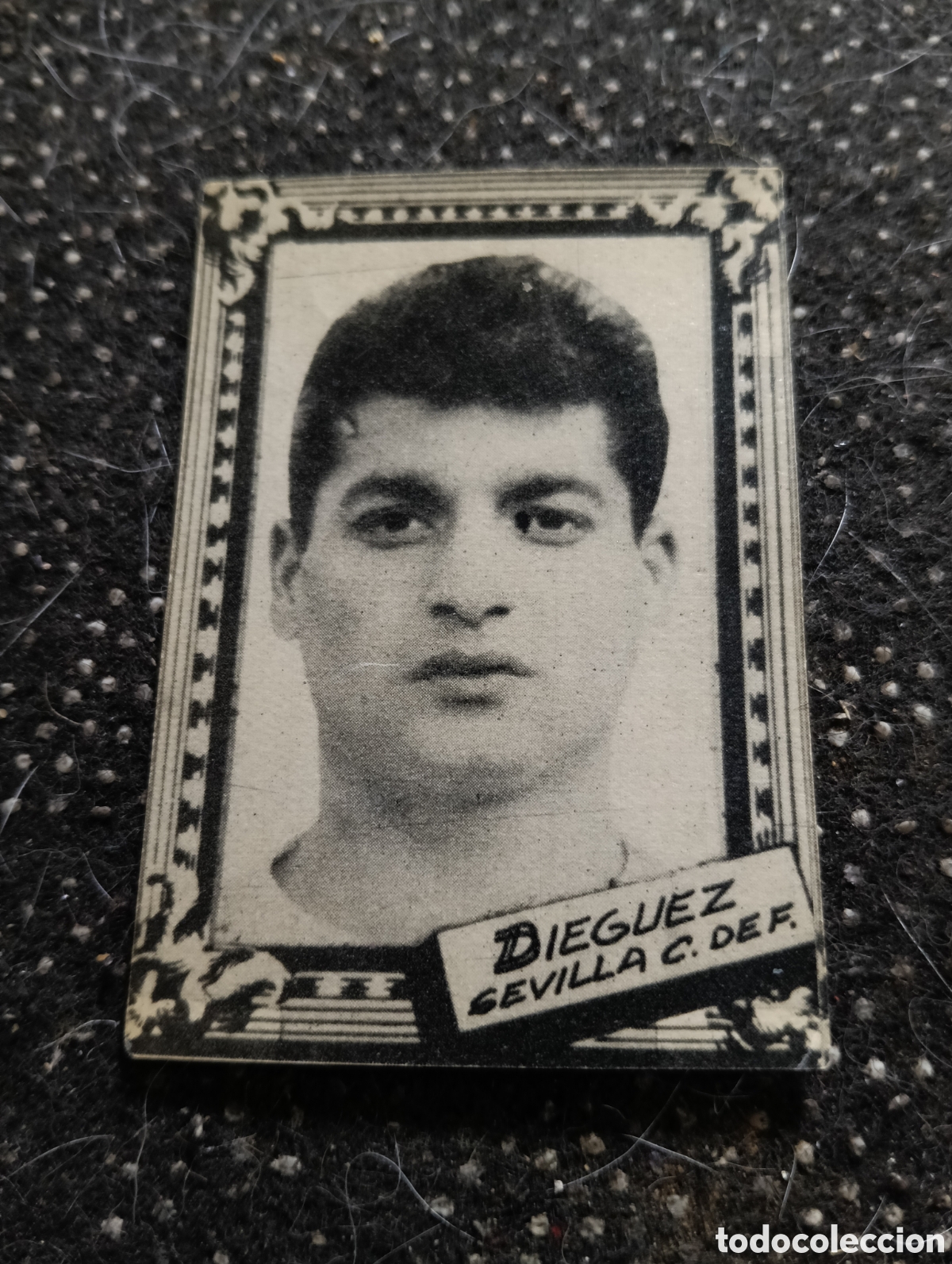 Cromos de f&uacute;tbol: DIEGUEZ, SEVILLA CLUB DE FUTBOL CROMO LIGA 1959 1960 ALBUM FHER DISGRA, sin pegar, en muy buen estad