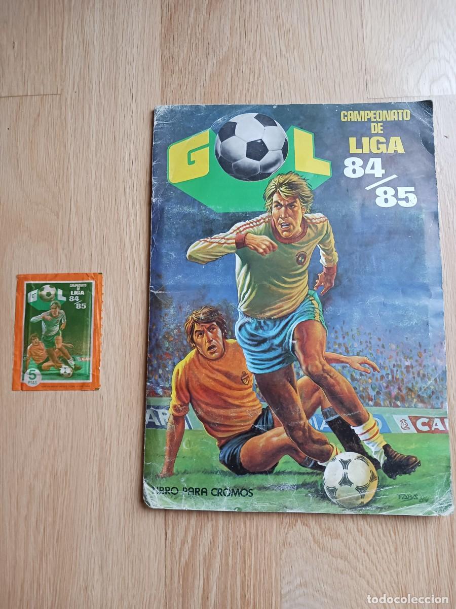 Cromos de f&uacute;tbol: Album Gol Campeonato de Liga 84/85 ediciones Maga Completo y sobre sin abrir