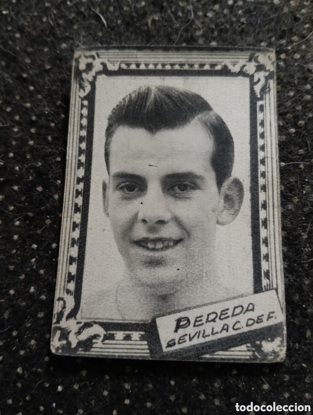 Cromos de f&uacute;tbol: PEREDA, SEVILLA CLUB DE FUTBOL CROMO LIGA 1959 1960 ALBUM FHER DISGRA, sin pegar, en muy buen estado