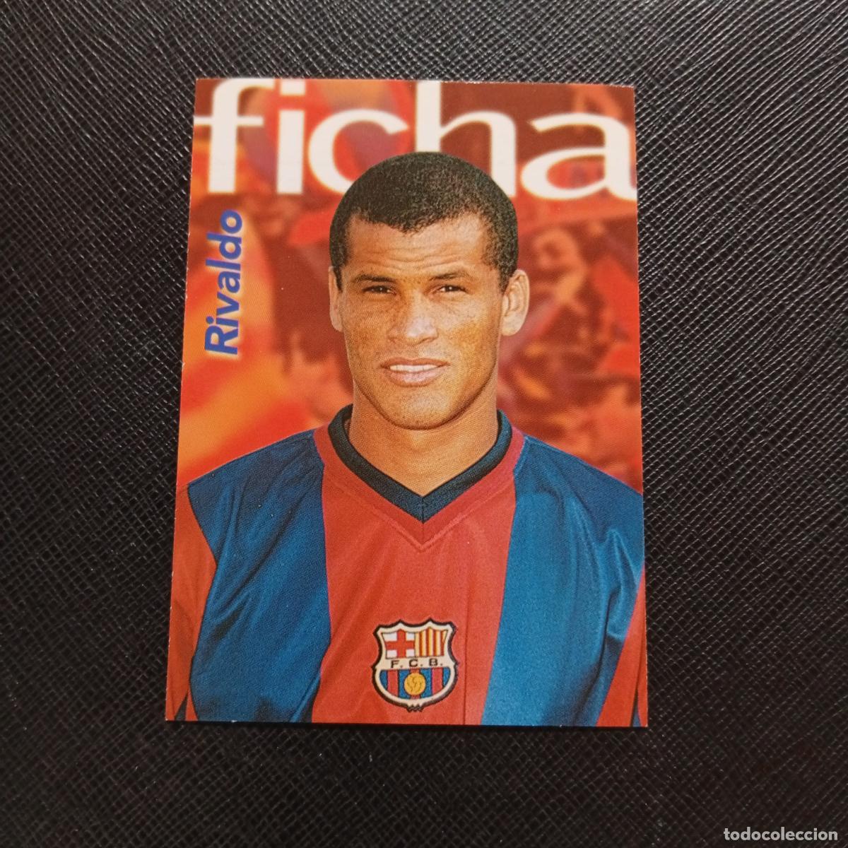 Fu&szlig;ball-Sticker: 174 RIVALDO PANINI BARCELONA 1899 1999 CENTENARIO 100 A&Ntilde;OS CROMO BARCA - A174 PG424
