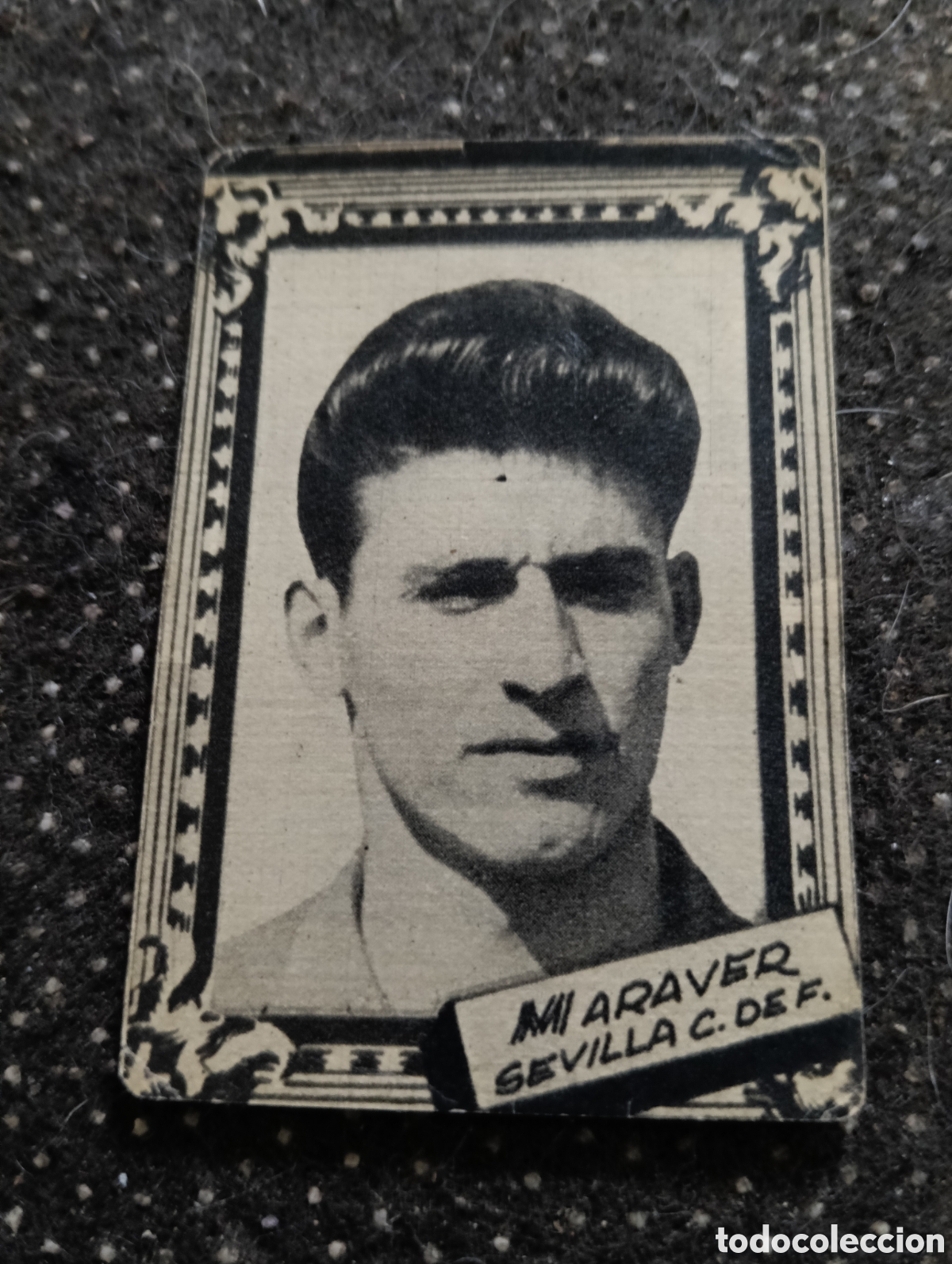 Cromos de Futebol: JUAN MARAVER, SEVILLA CLUB DE FUTBOL CROMO LIGA 1959 1960 ALBUM FHER DISGRA, sin pegar, en muy buen