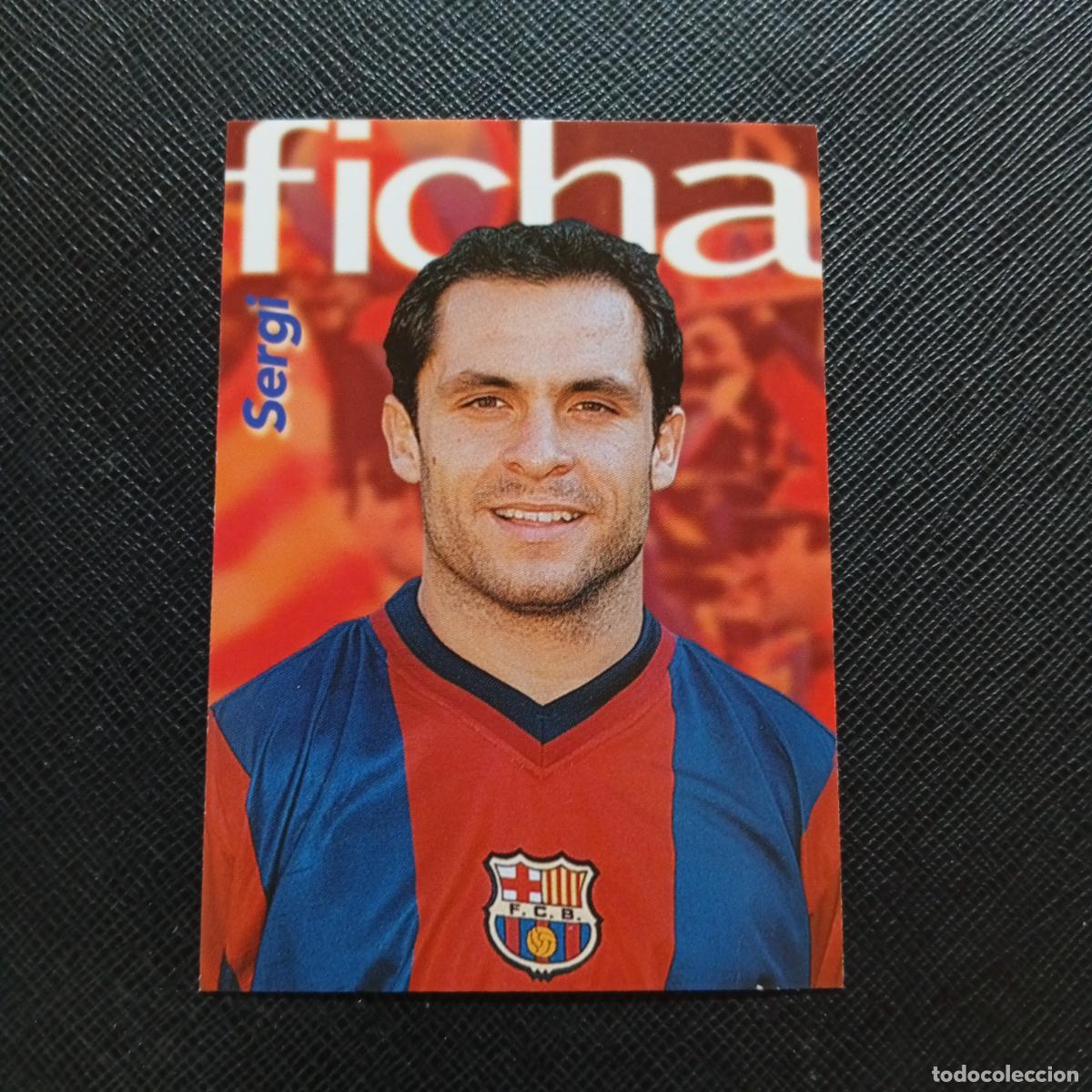 Cromos de f&uacute;tbol: 175 SERGI PANINI BARCELONA 1899 1999 CENTENARIO 100 A&Ntilde;OS CROMO BARCA - A174 PG424