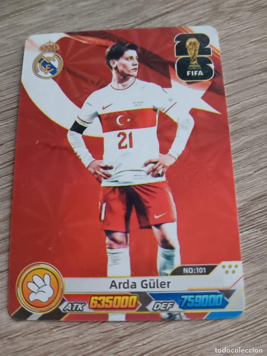 Cromos de f&uacute;tbol: ARDA GULER REAL MADRID FIFA 26
