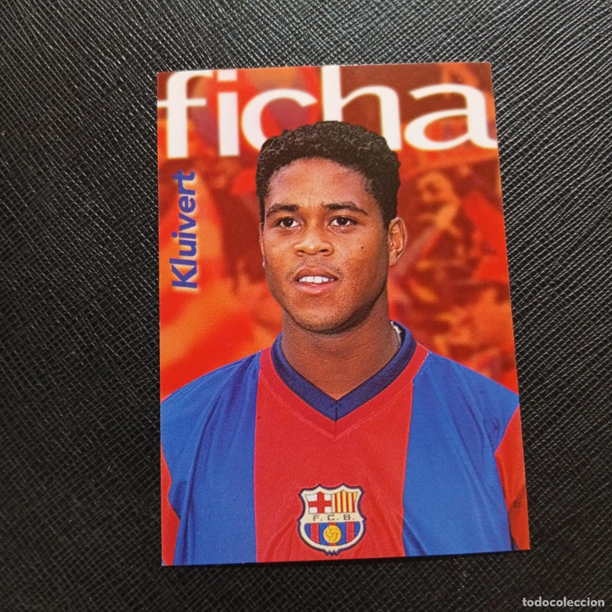 Cromos de f&uacute;tbol: 182 KLUIVERT PANINI BARCELONA 1899 1999 CENTENARIO 100 A&Ntilde;OS CROMO BARCA - A174 PG433