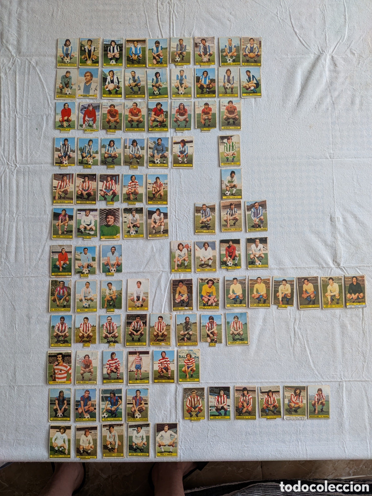 Cromos de Futebol: Coleccion Lote de 95 Cromos de Futbol - Ediciones Este, Liga 74-75. Todos diferentes