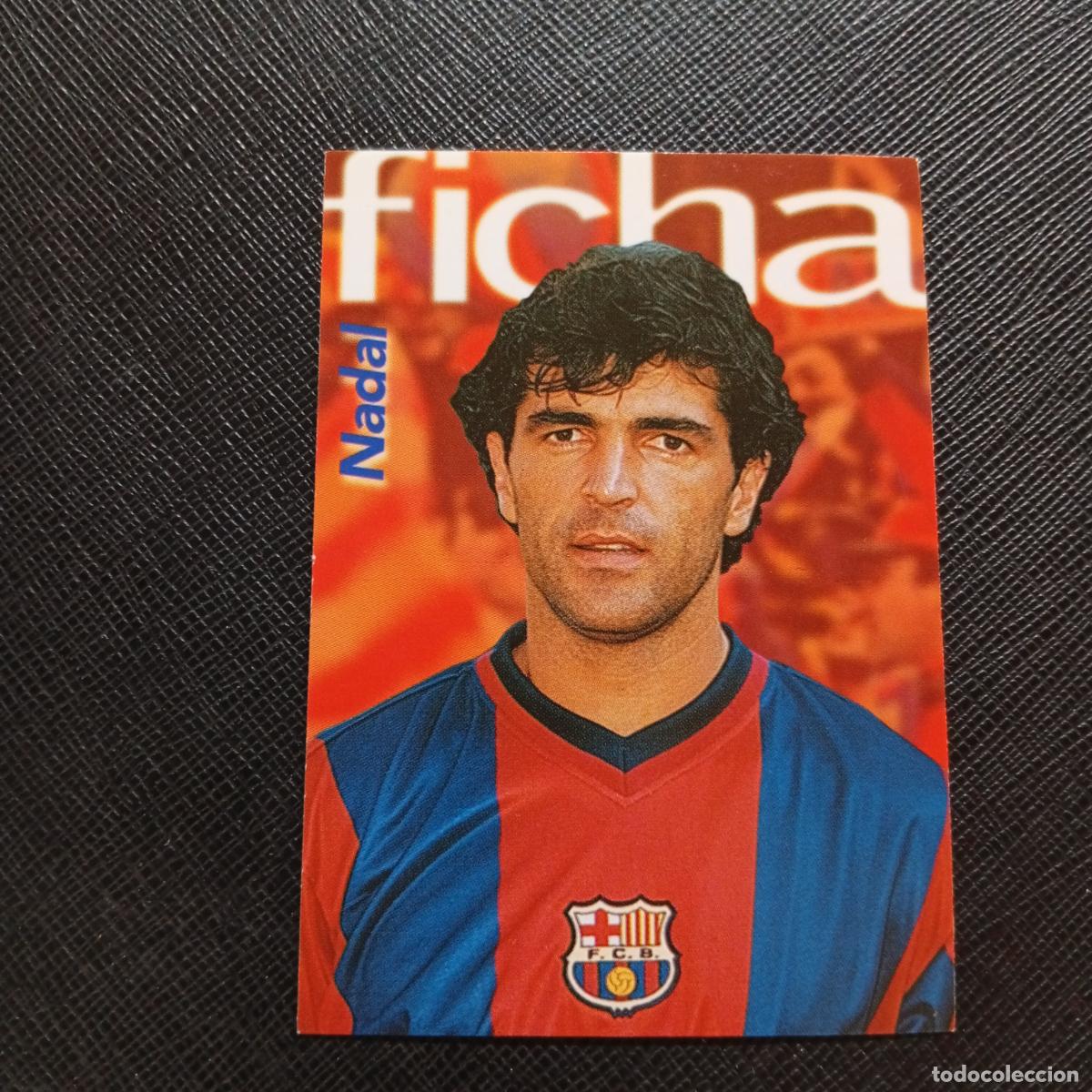 Cromos de f&uacute;tbol: 183 NADAL PANINI BARCELONA 1899 1999 CENTENARIO 100 A&Ntilde;OS CROMO BARCA - A174 PG433