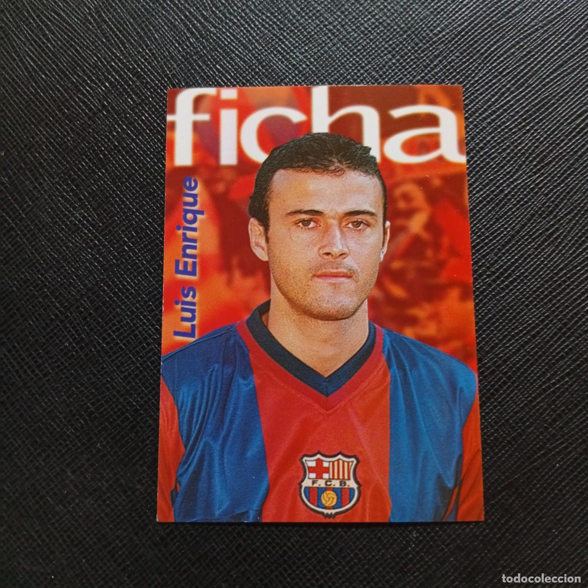 Cromos de f&uacute;tbol: 184 LUIS ENRIQUE PANINI BARCELONA 1899 1999 CENTENARIO 100 A&Ntilde;OS CROMO BARCA - A174 PG433