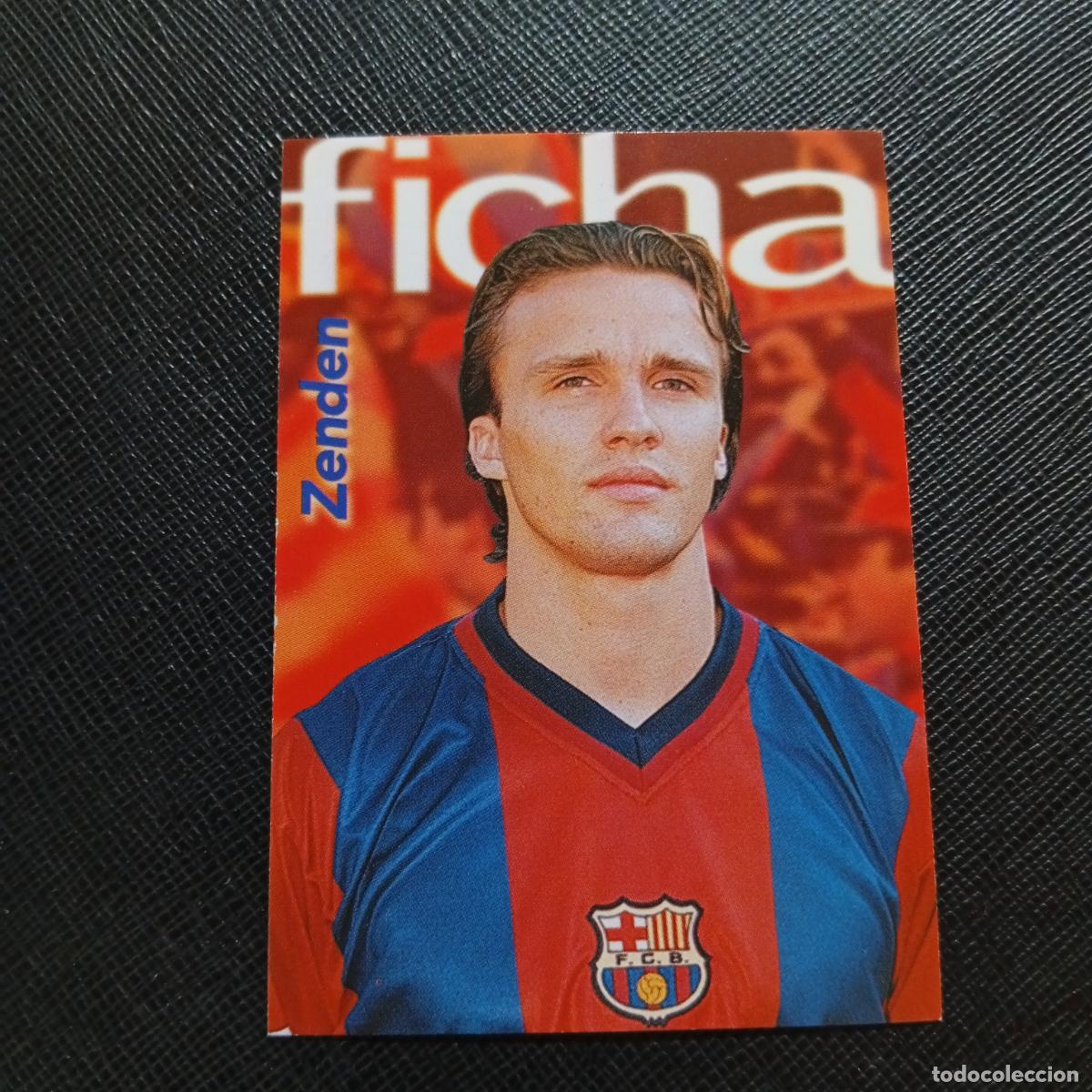 Cromos de f&uacute;tbol: 186 ZENDEN PANINI BARCELONA 1899 1999 CENTENARIO 100 A&Ntilde;OS CROMO BARCA - A174 PG442
