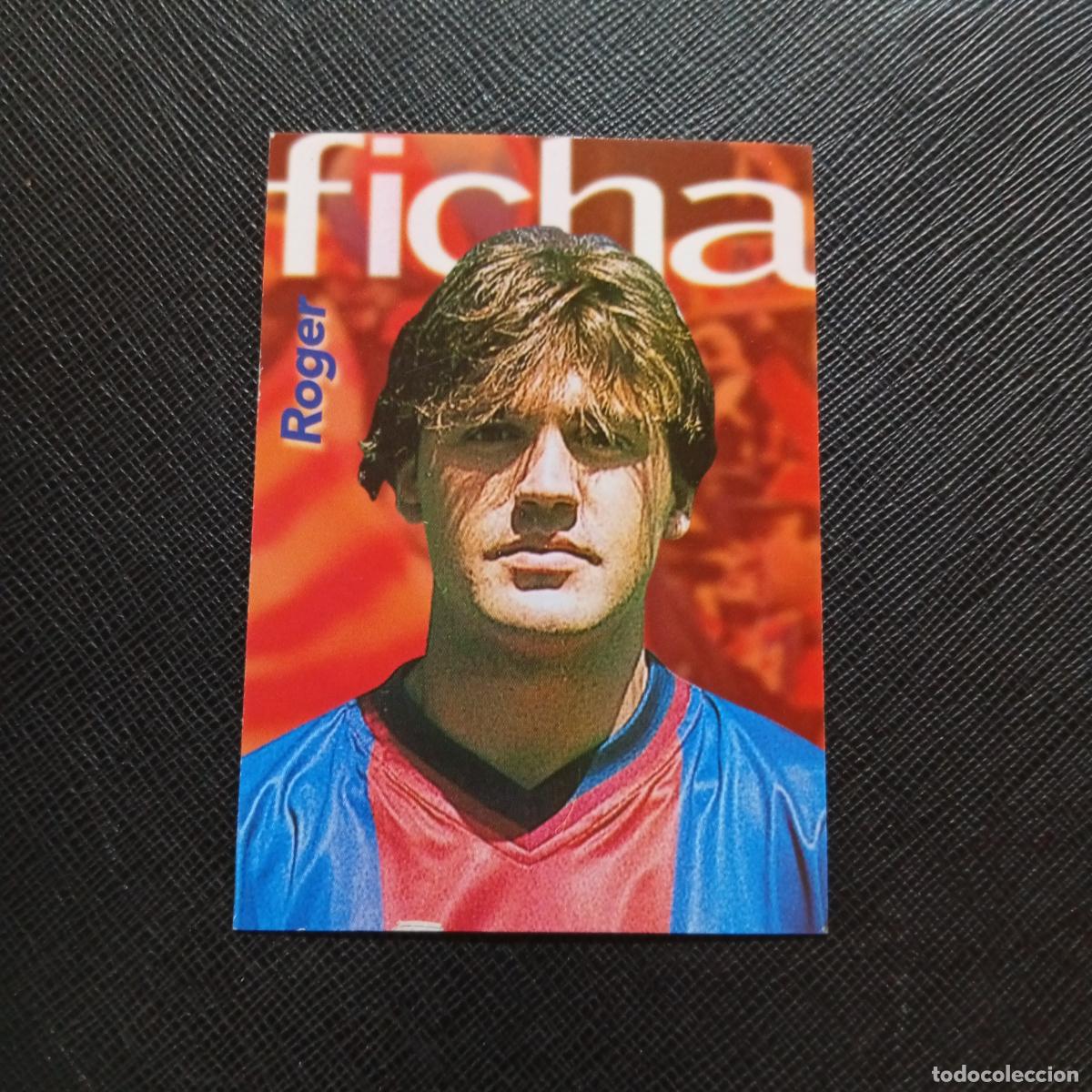 Cromos de f&uacute;tbol: 187 ROGER PANINI BARCELONA 1899 1999 CENTENARIO 100 A&Ntilde;OS CROMO BARCA - A174 PG442