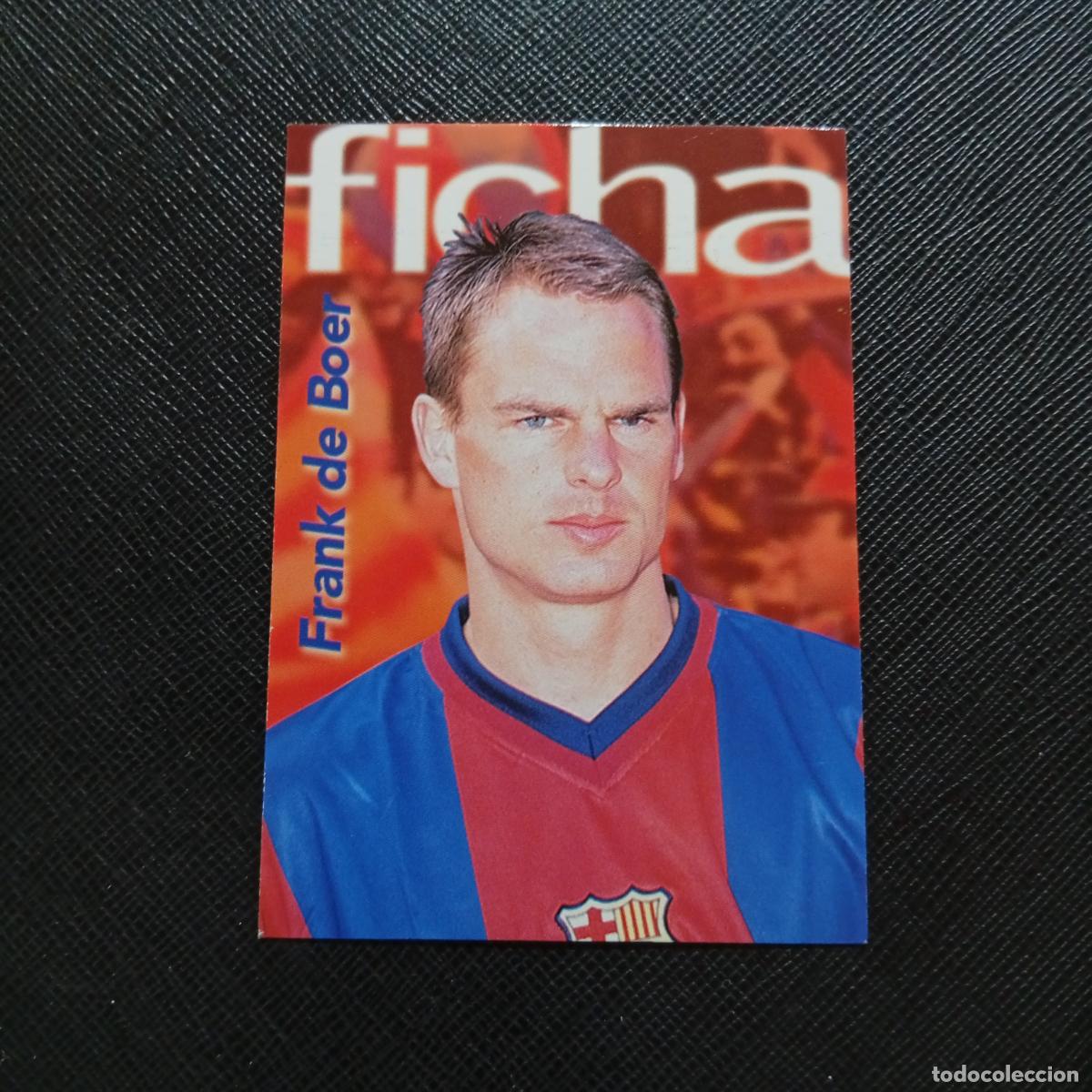 Cromos de f&uacute;tbol: 188 FRANK DE BOER PANINI BARCELONA 1899 1999 CENTENARIO 100 A&Ntilde;OS CROMO BARCA - A174 PG442