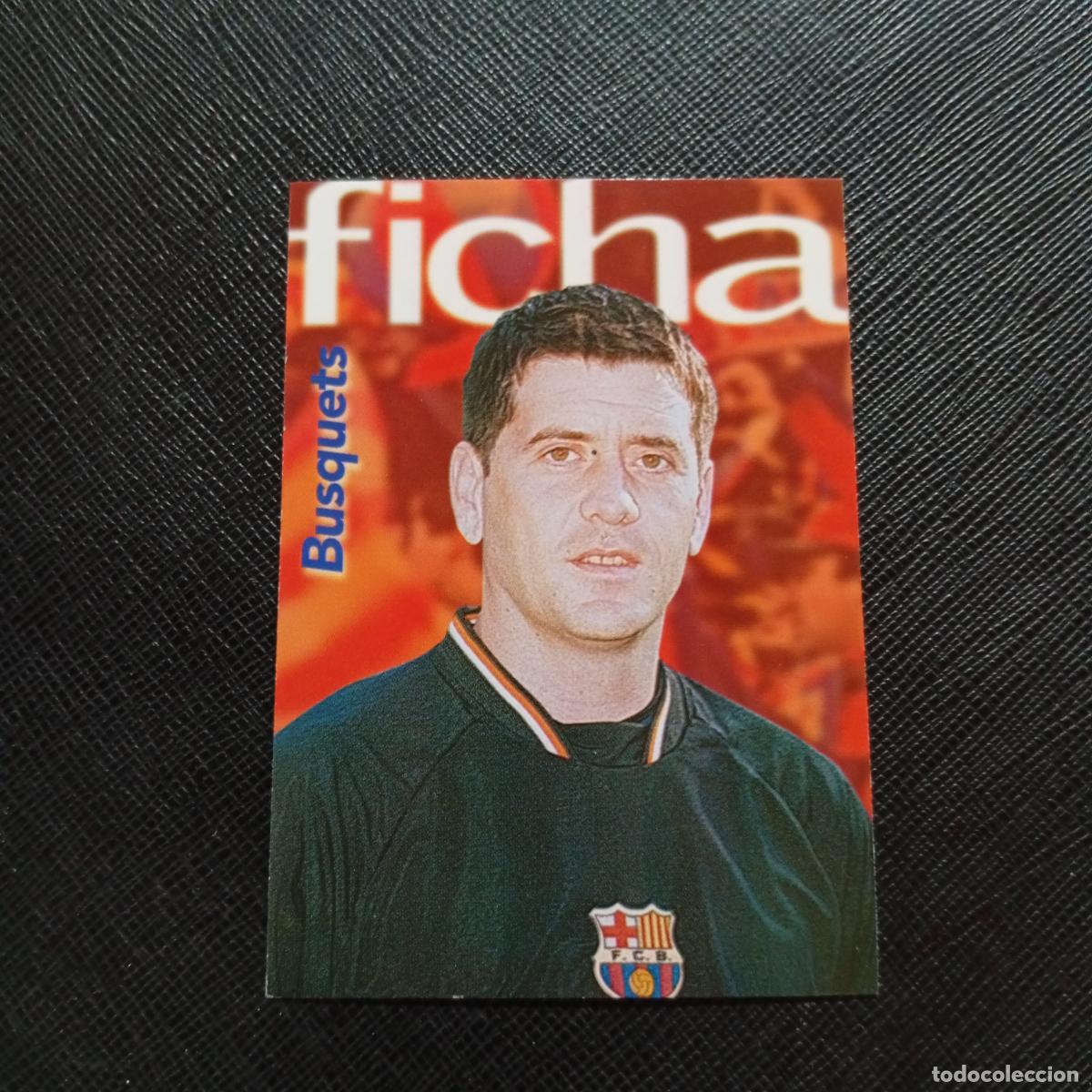Cromos de f&uacute;tbol: 189 BUSQUETS PANINI BARCELONA 1899 1999 CENTENARIO 100 A&Ntilde;OS CROMO BARCA - A174 PG451