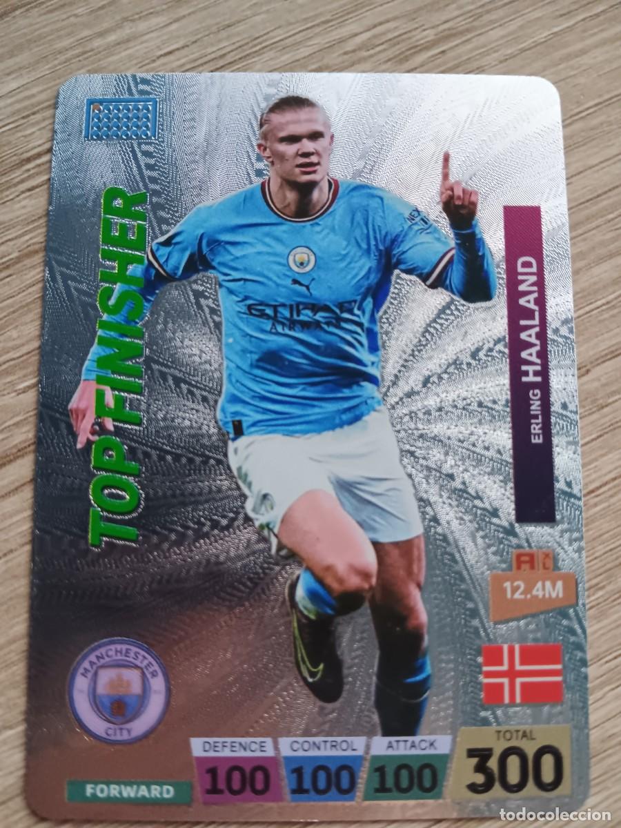 Cromos de f&uacute;tbol: ERLING HAALAND MANCHESTER CITY NO ADRENALYN WORLD FOOTBALL STARS