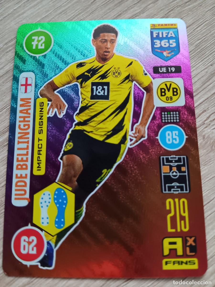 Cromos de f&uacute;tbol: JUDE BELLINGHAM BORUSSIA DORTMUND NO ADRENALYN WORLD FOOTBALL STARS
