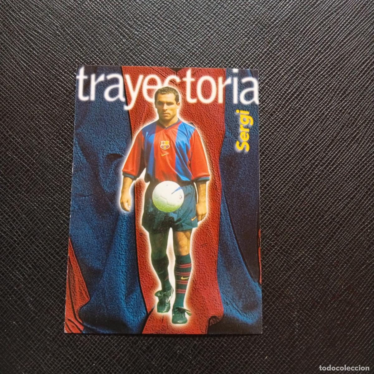 Cromos de f&uacute;tbol: 202 SERGI PANINI BARCELONA 1899 1999 CENTENARIO 100 A&Ntilde;OS CROMO BARCA - A174 PG460
