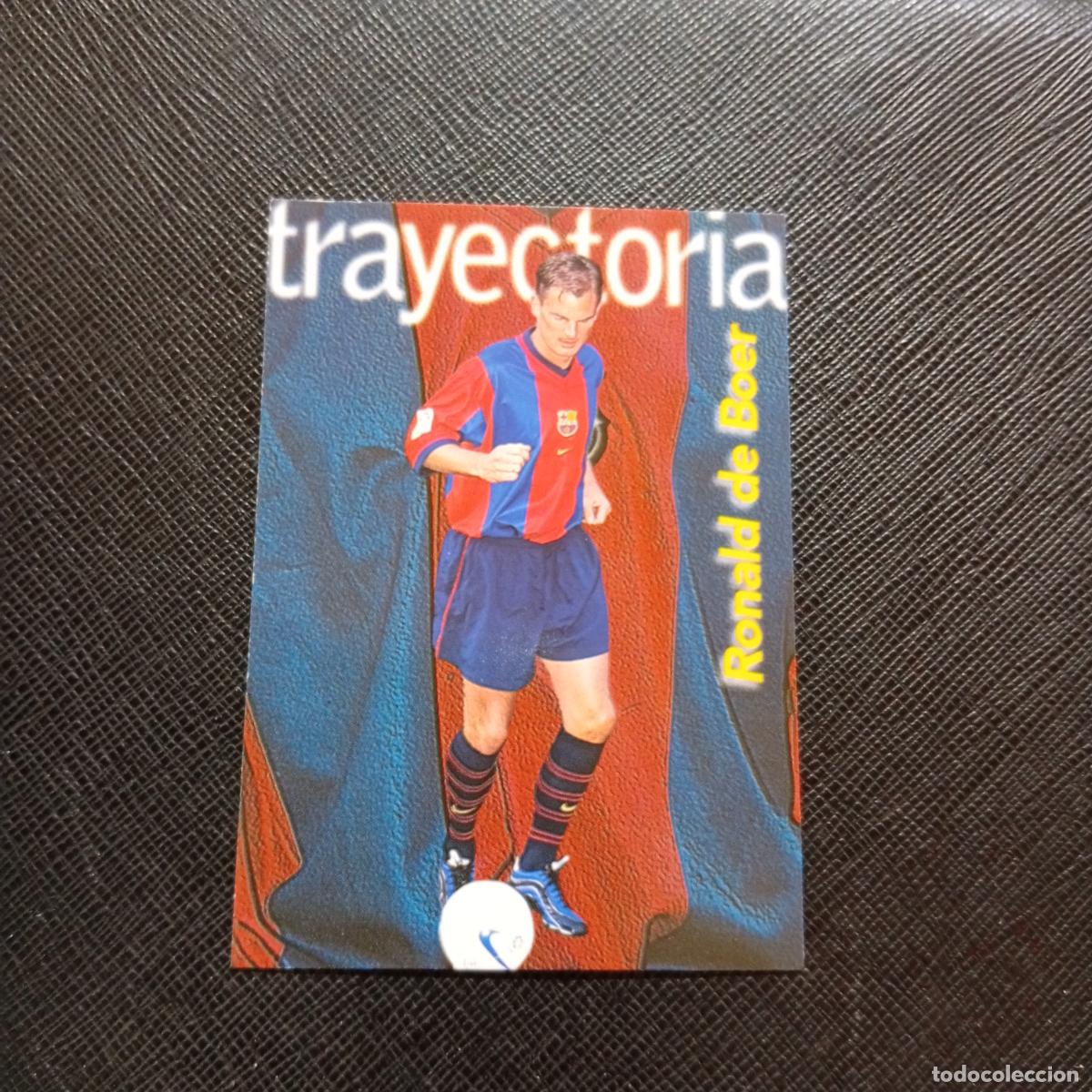 Cromos de f&uacute;tbol: 208 RONALD DE BOER PANINI BARCELONA 1899 1999 CENTENARIO 100 A&Ntilde;OS CROMO BARCA - A174 PG469
