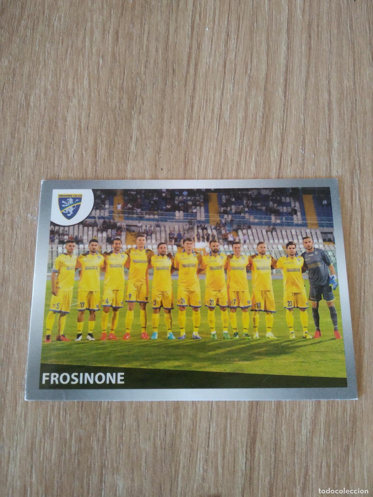 Cromos de f&uacute;tbol: 641 EQUIPO PLANTILLA FROSINONE CROMO FUTBOL PANINI LIGA ITALIA 16-17 CALCIATORI 2016-2017