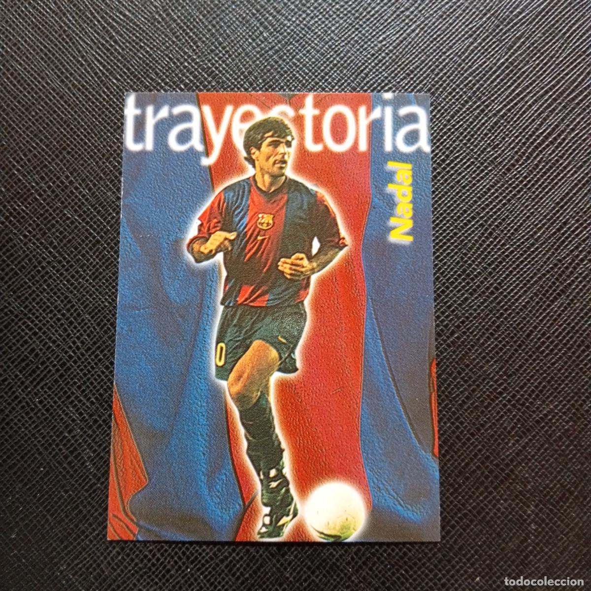 Cromos de f&uacute;tbol: 210 NADAL PANINI BARCELONA 1899 1999 CENTENARIO 100 A&Ntilde;OS CROMO BARCA - A174 PG469