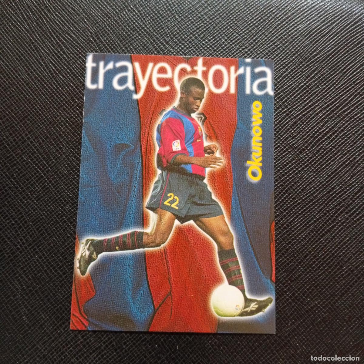 Cromos de f&uacute;tbol: 212 OKUNOWO PANINI BARCELONA 1899 1999 CENTENARIO 100 A&Ntilde;OS CROMO BARCA - A174 PG469