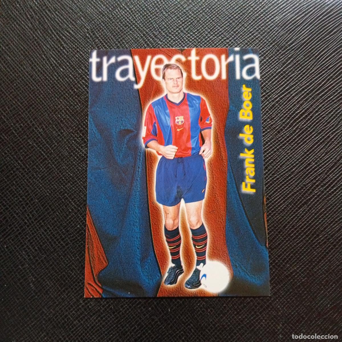 Cromos de f&uacute;tbol: 215 FRANK DE BOER PANINI BARCELONA 1899 1999 CENTENARIO 100 A&Ntilde;OS CROMO BARCA - A174 PG478